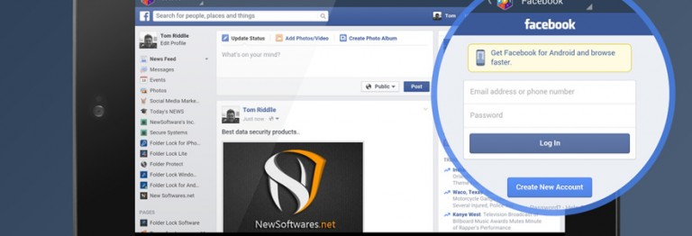 comment enregistrer mot de passe facebook windows